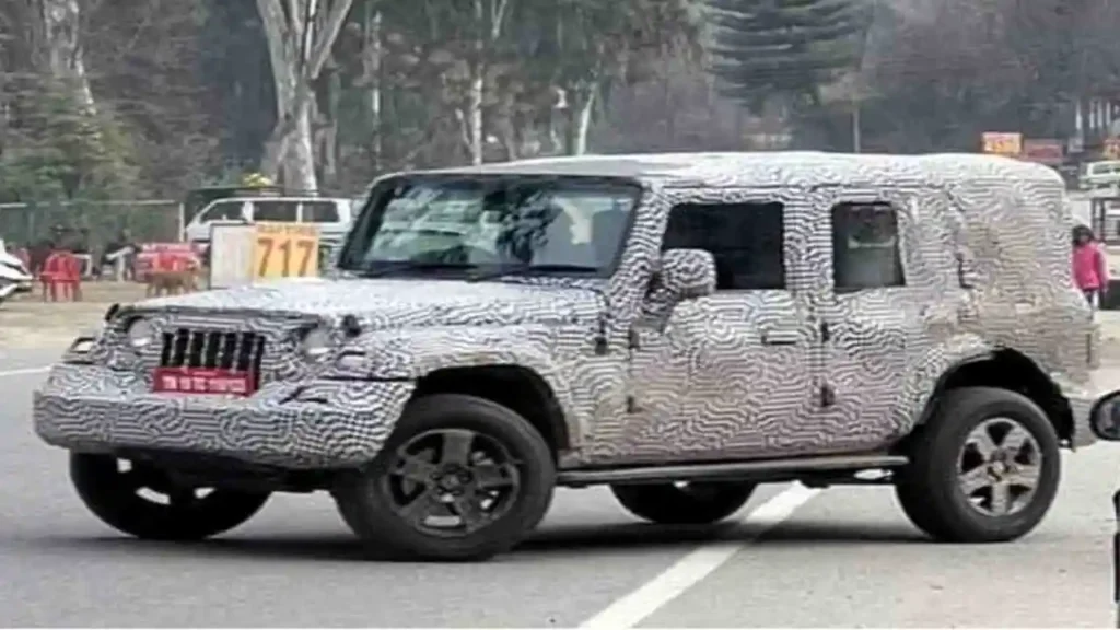 Mahindra thar 5 door