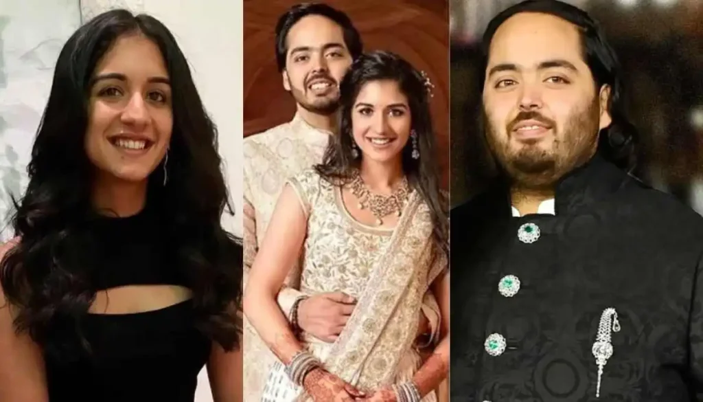 Anant Ambani and Radhika merchant