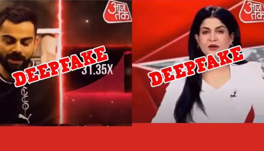 Virat Kohli And Anjana Om Kashyap deepfake viral video